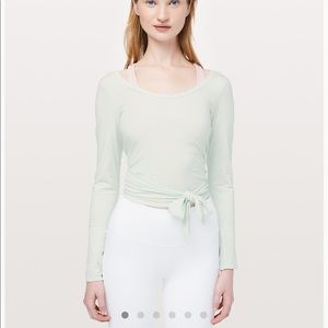 🍋Lululemon It’s A Tie Long Sleeve Top